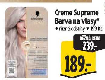 Creme Supreme Barva na vlasy