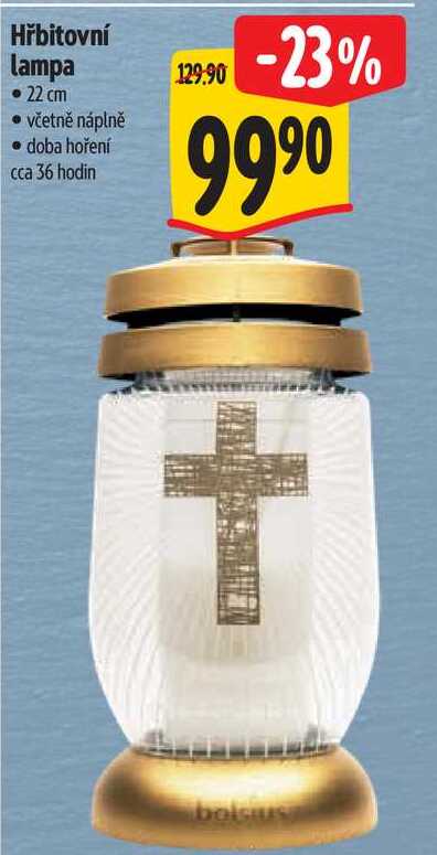 Hřbitovní lampa