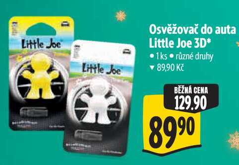Osvěžovač do auta Little Joe 3D
