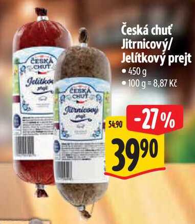 Česká chuť Jitrnicový/Jelítkový prejt, 450 g