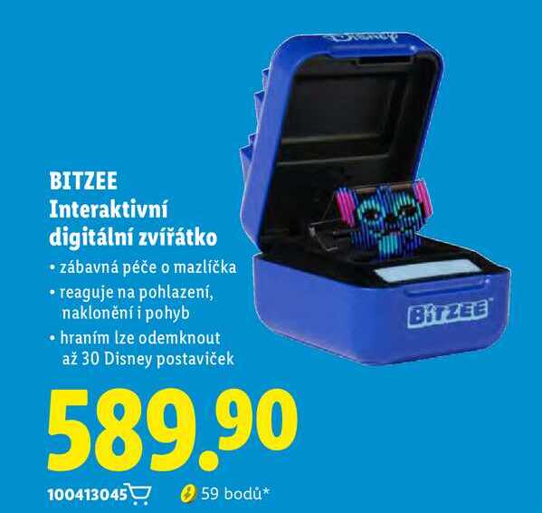 BITZEE Interaktivní digitální zvířátko Lidl