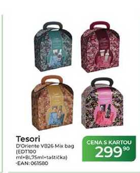 Tesori D'Oriente V826 Mix bag (EDT100 ml+BL75ml-taštička)