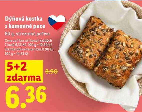 Dýňová kostka z kamenné pece, 60 g