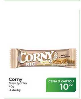 Corny Müsli tyčinka 40 g v akci