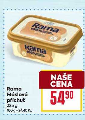 Rama Máslová příchuť 225 g
