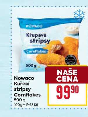 Nowaco Kuřecí stripsy Cornflakes 500 g