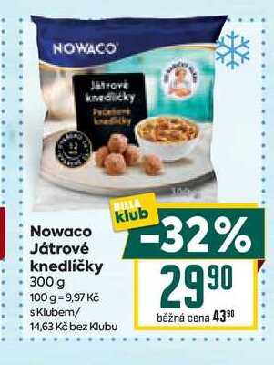 knedlicky Nowaco Játrové knedlíčky 300 g 