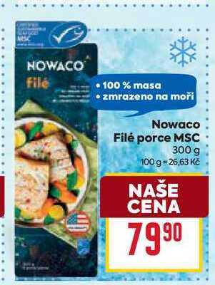 Nowaco Filé porce MSC 300 g