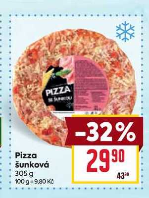 Pizza Šunková 305 g 