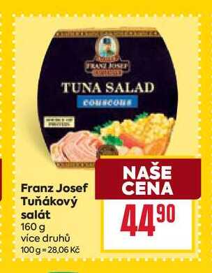 Franz Josef Tuňákový salát 160 g 