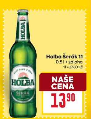 Holba šerák 11 0,5l 