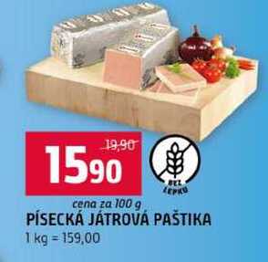 PÍSECKÁ JÁTROVÁ PAŠTIKA 100g