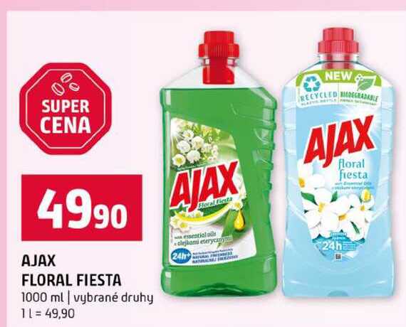 AJAX FLORAL FIESTA 1000 ml vybrané druhy Terno
