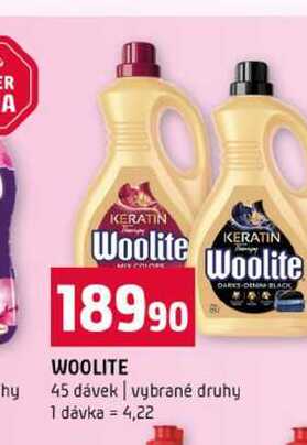 WOOLITE 45 dávek vybrané druhy 