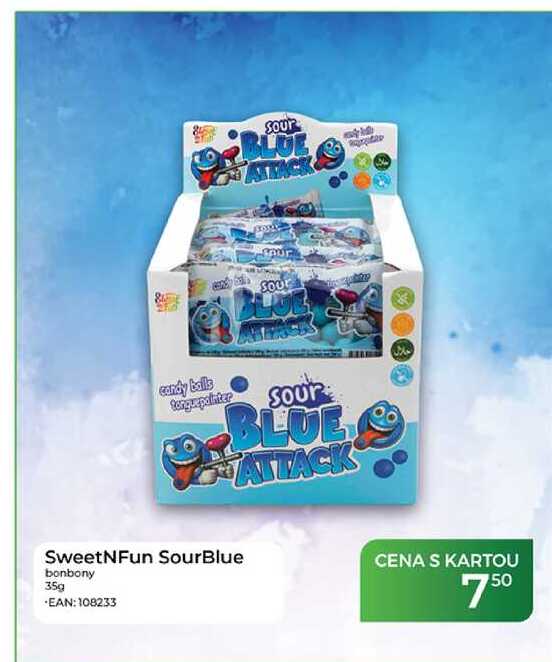 SweetNFun SourBlue bonbony 35g