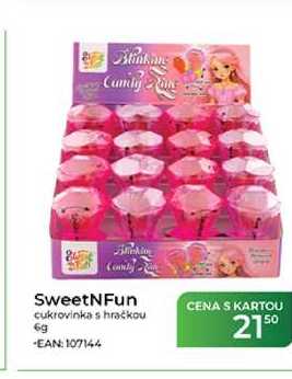 Camily SweetNFun cukrovinka s hračkou 6 g