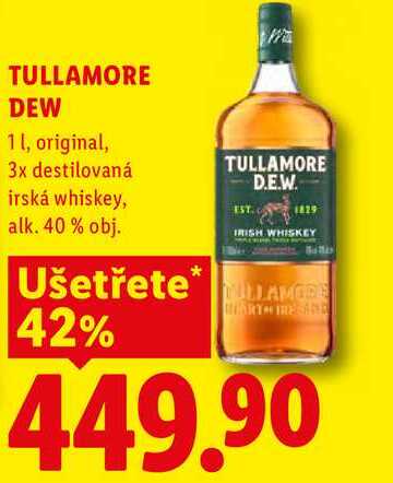 TULLAMORE DEW, 1 l