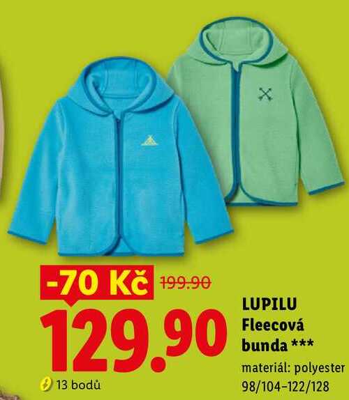 LUPILU Fleecová bunda *** Lidl