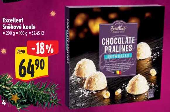 Excellent Sněhové koule, 200 g