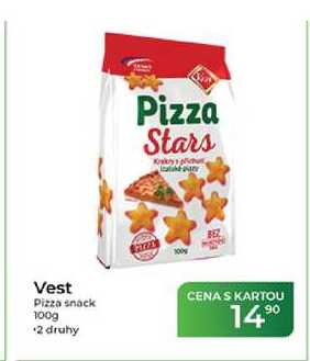 Vest Pizza snack 100g