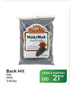 Back Mit Mak 200g