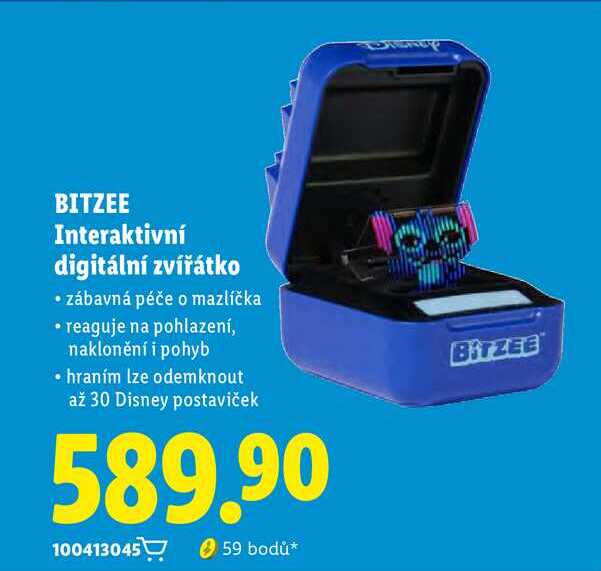 BITZEE Interaktivní digitální zvířátko Lidl