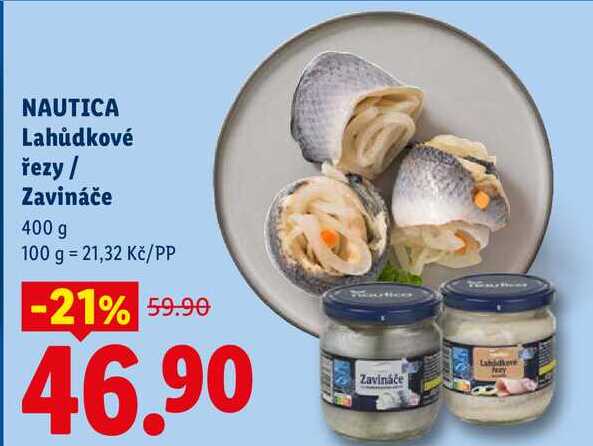 NAUTICA Lahůdkové řezy / Zavináče, 400 g