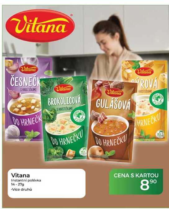 Vitana Instantní polévka 14-27g  