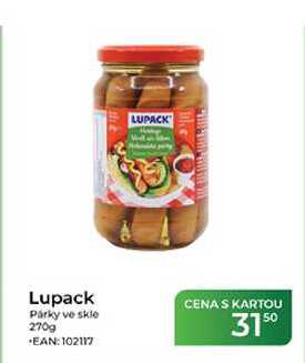 Lupack Párky ve skle 270g  