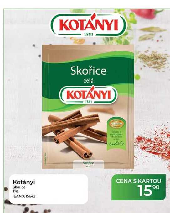 Kotányi Skořice 17g 