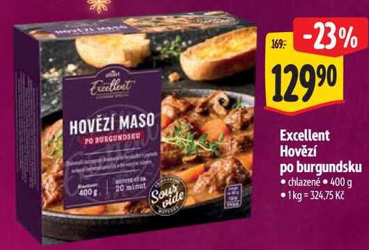 Excellent Hovězí po burgundsku, 400 g