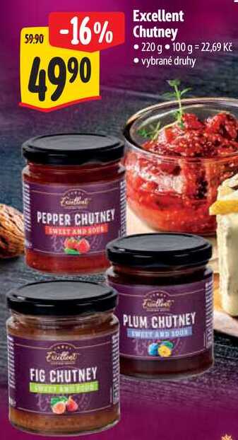 Excellent Chutney, 220 g