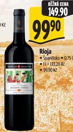Rioja, 0,75 l