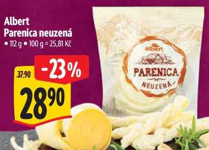 Albert Parenica neuzená, 112 g