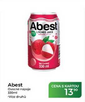 Abest Ovocné nápoje 330ml