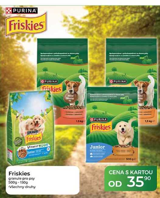 Friskies Junior Friskies granule pro psy 500g 