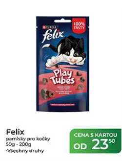 Play Tubes Felix pamlsky pro kočky 50g-200g