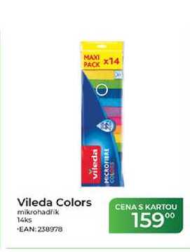 Vileda Colors mikrohadfik 14ks 