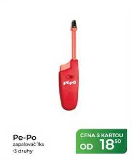 Pe-Po zapalovač 1 ks 