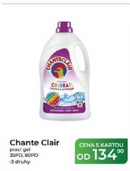 Chante Clair prací gel 35PD, 80PD 