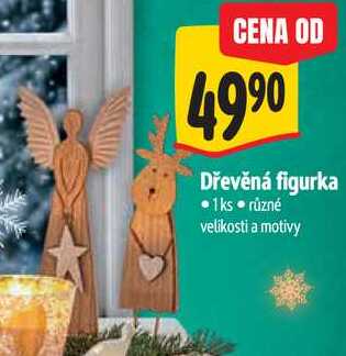 Dřevěná figurka, 1 ks