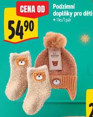 Podzimní doplňky pro děti Albert