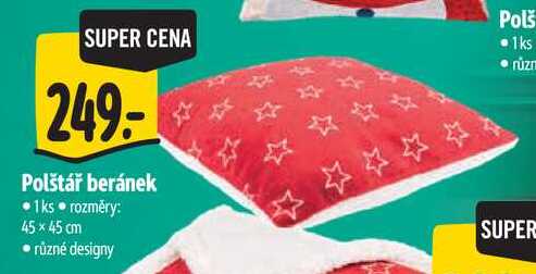Polštář beránek 