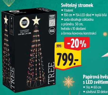 Světelný stromek