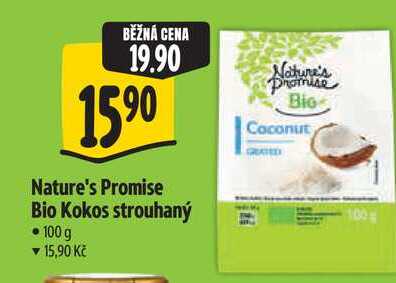   Nature's Promise Bio Kokos strouhaný  100 g