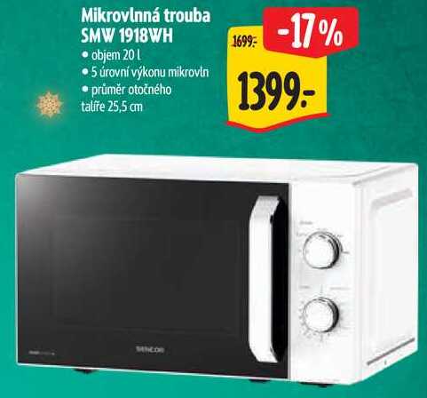 Mikrovlnná trouba SMW 1918WH