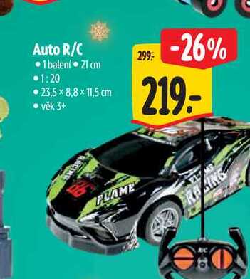 Auto R/C 1 balení 21 cm Albert