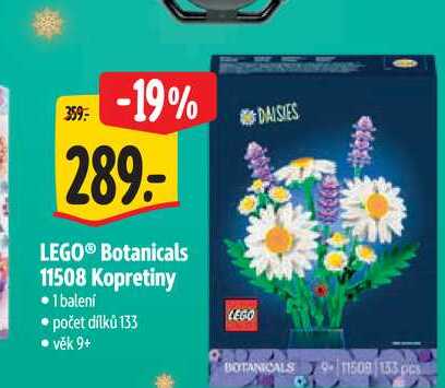 LEGO® Botanicals  Kopretiny Albert