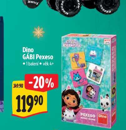 Dino GABI Pexeso Albert