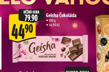   Geisha Čokoláda  100 g 